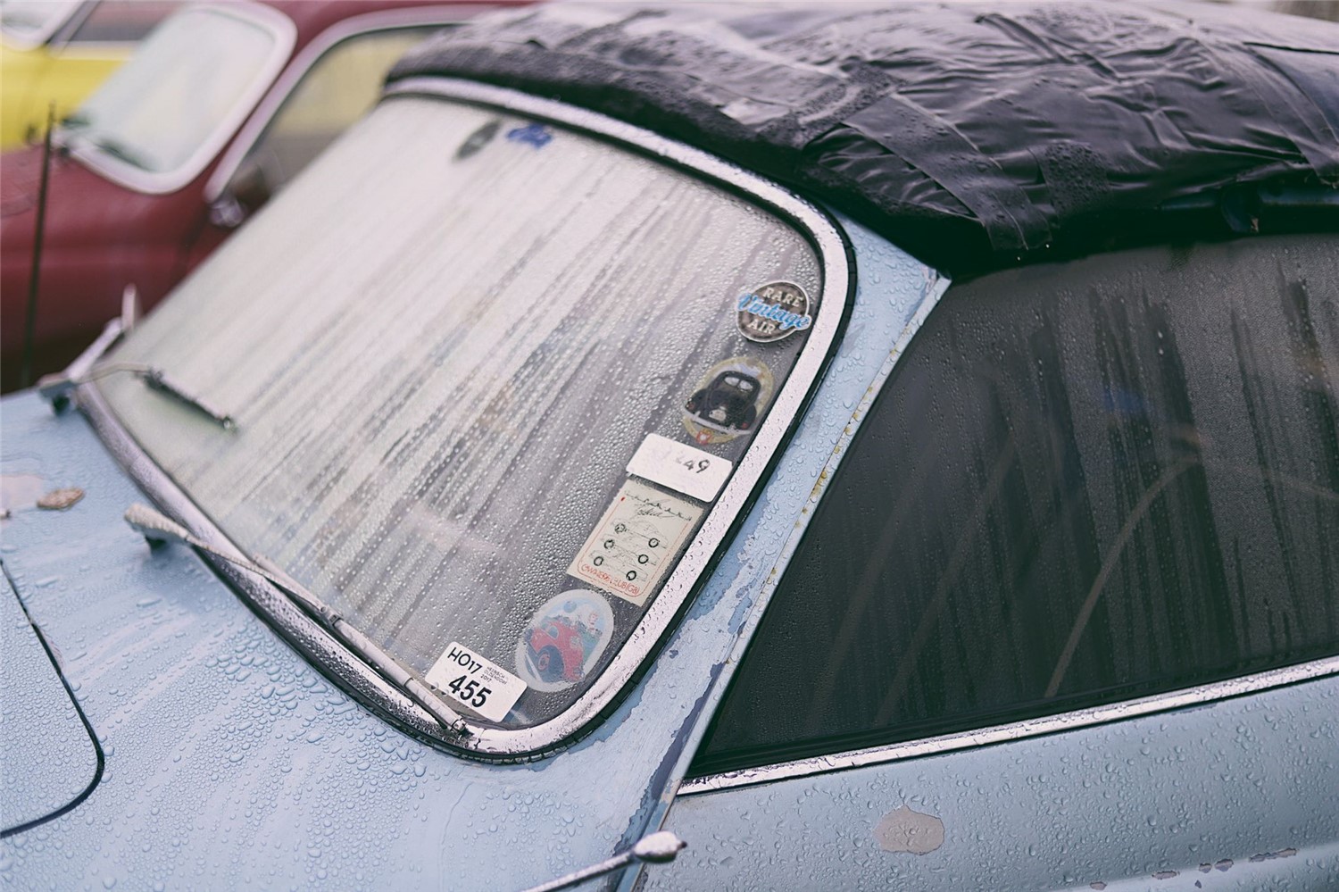 Lowlight Karmann Ghia Convertible at Stanford Hall 2022